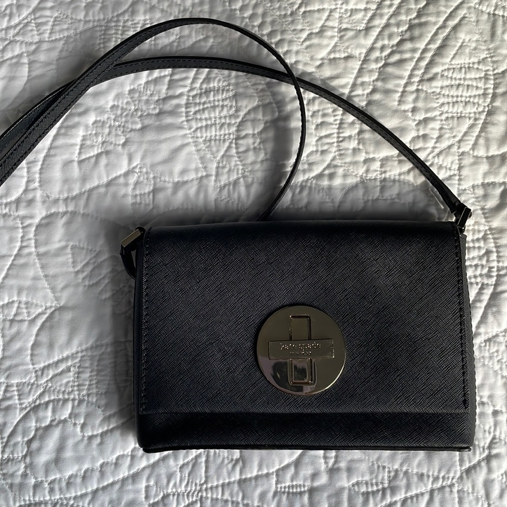 Kate spade crossbody black bag